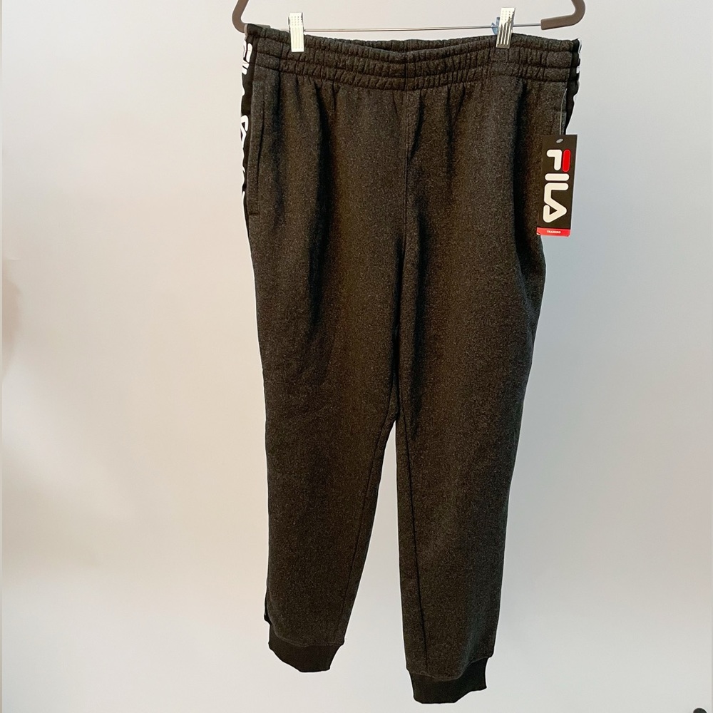 Men’s XL Gray Sweatpants Joggers Fila